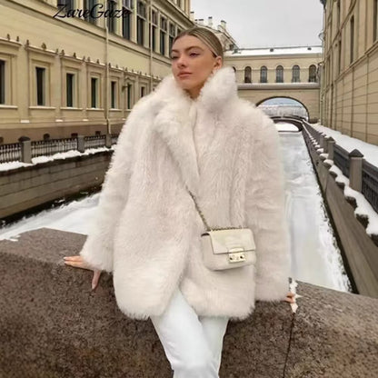 Faux Fur Jacket