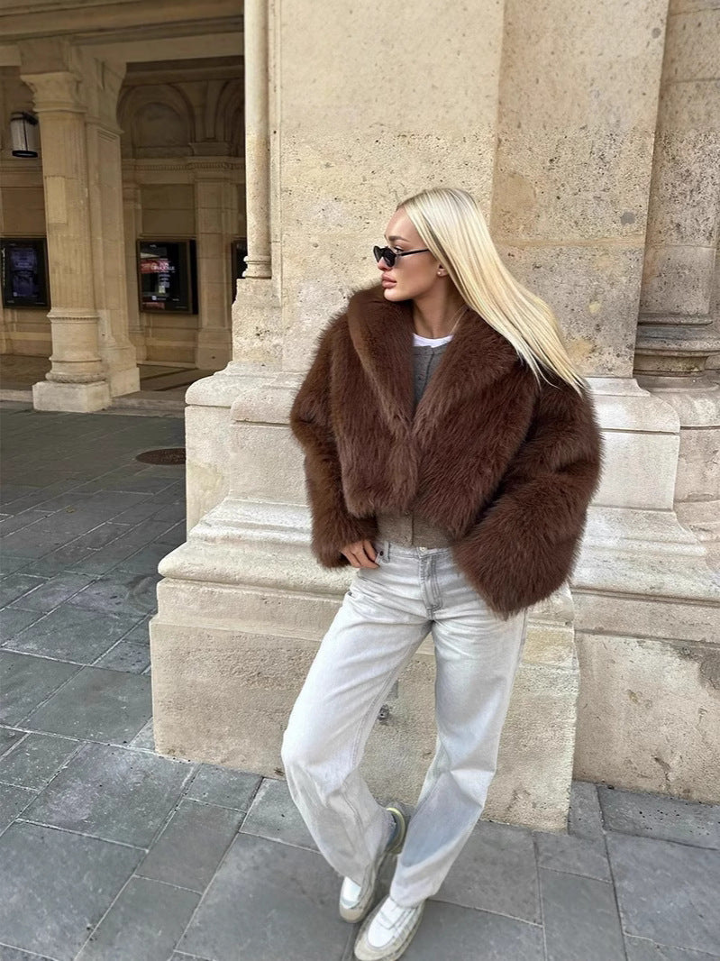 Faux Fur Jacket
