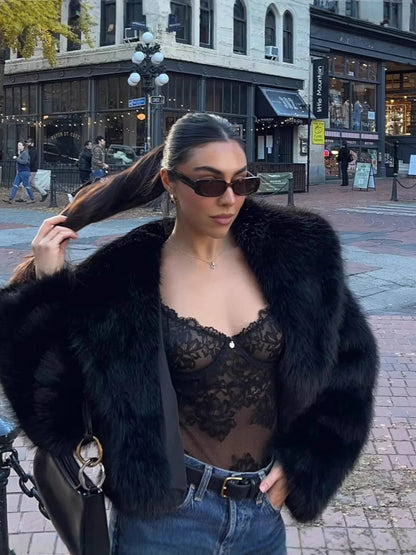 Faux Fur Jacket