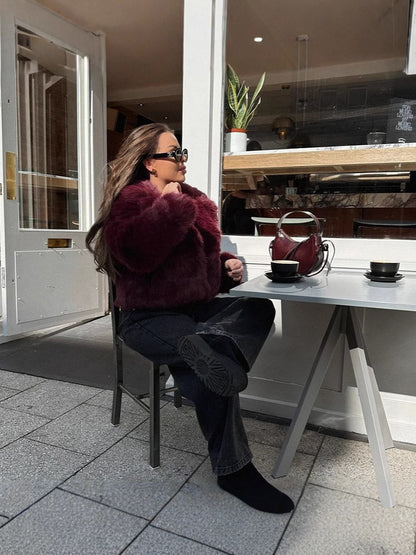 Faux Fur Jacket