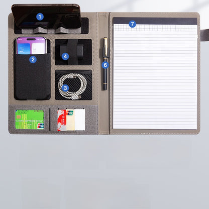 Faux Leather Folder