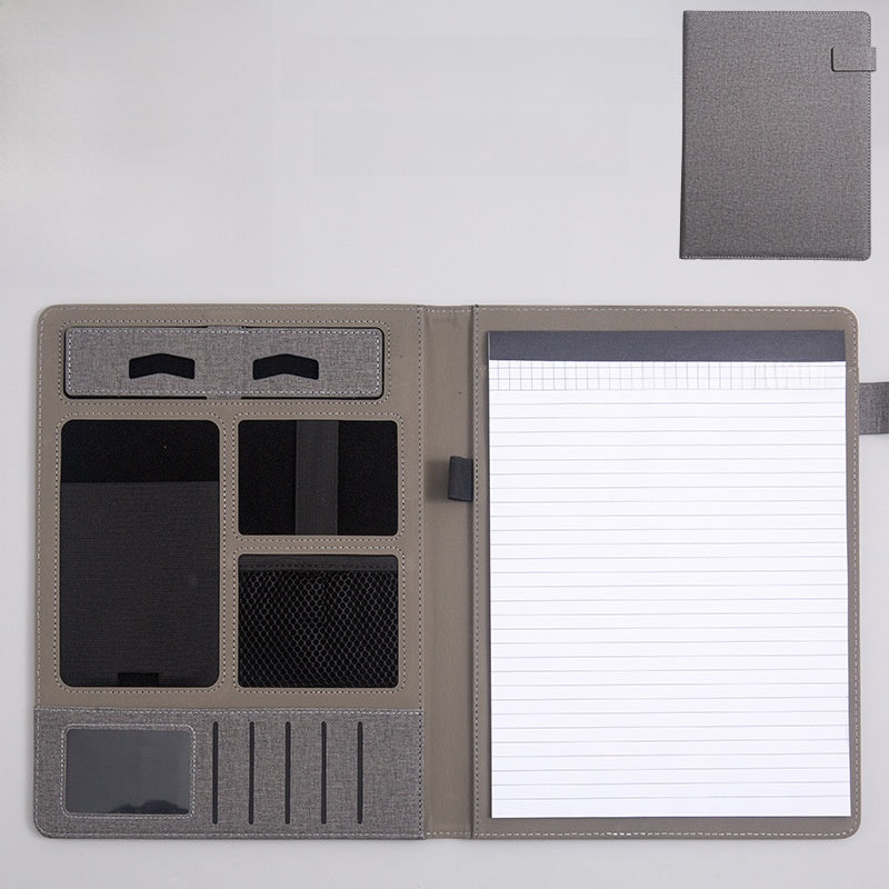 Faux Leather Folder