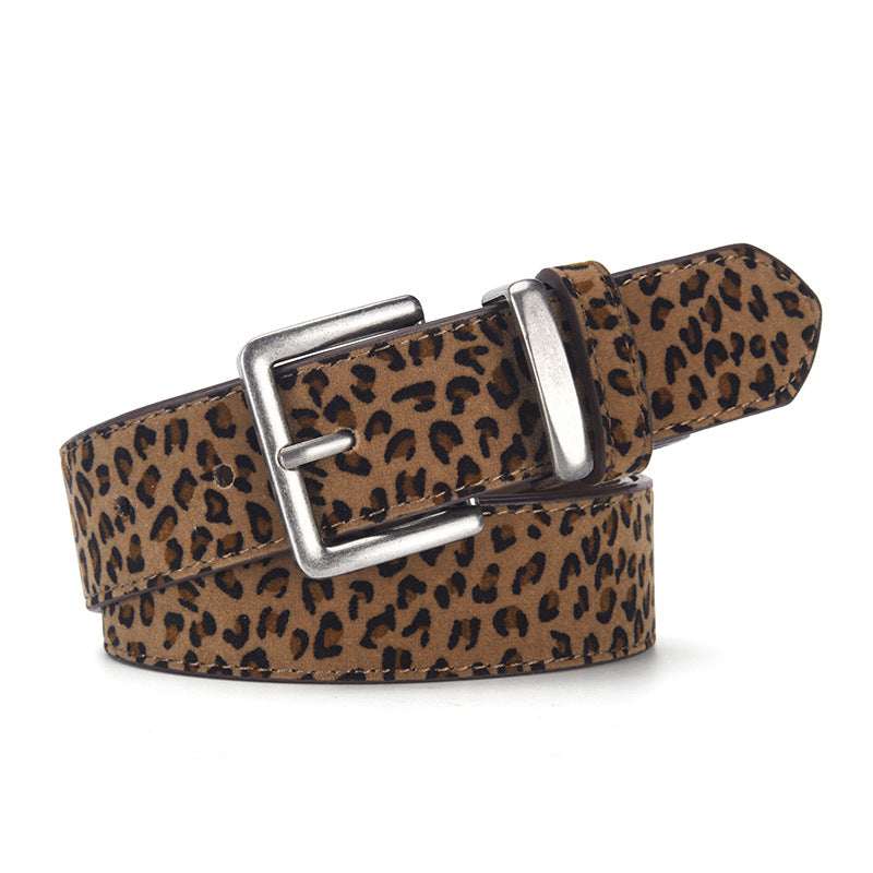 faux suede belt