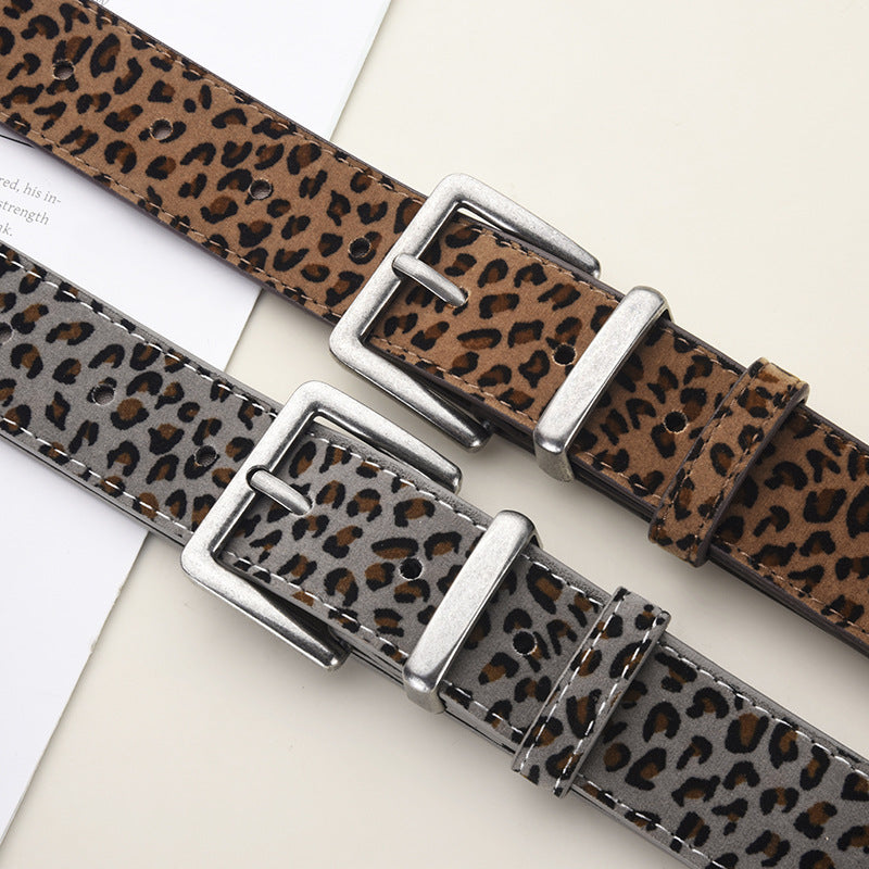 faux suede belt