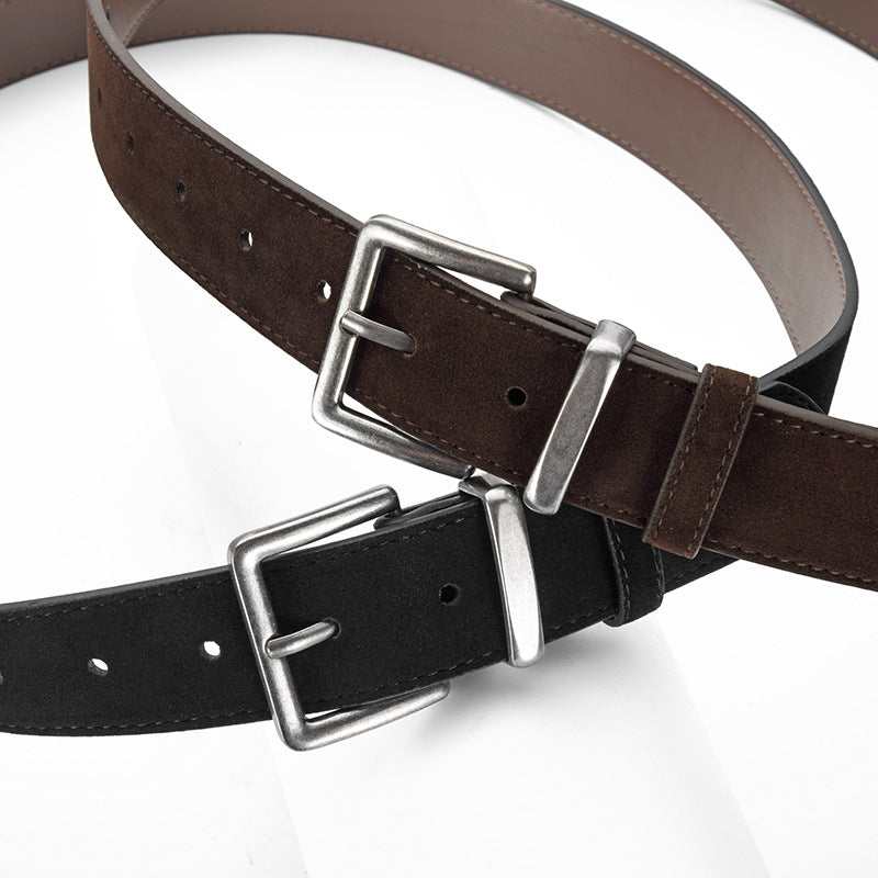 faux suede belt