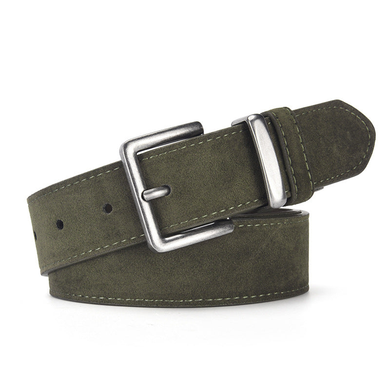 faux suede belt