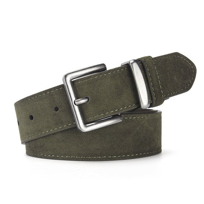 faux suede belt
