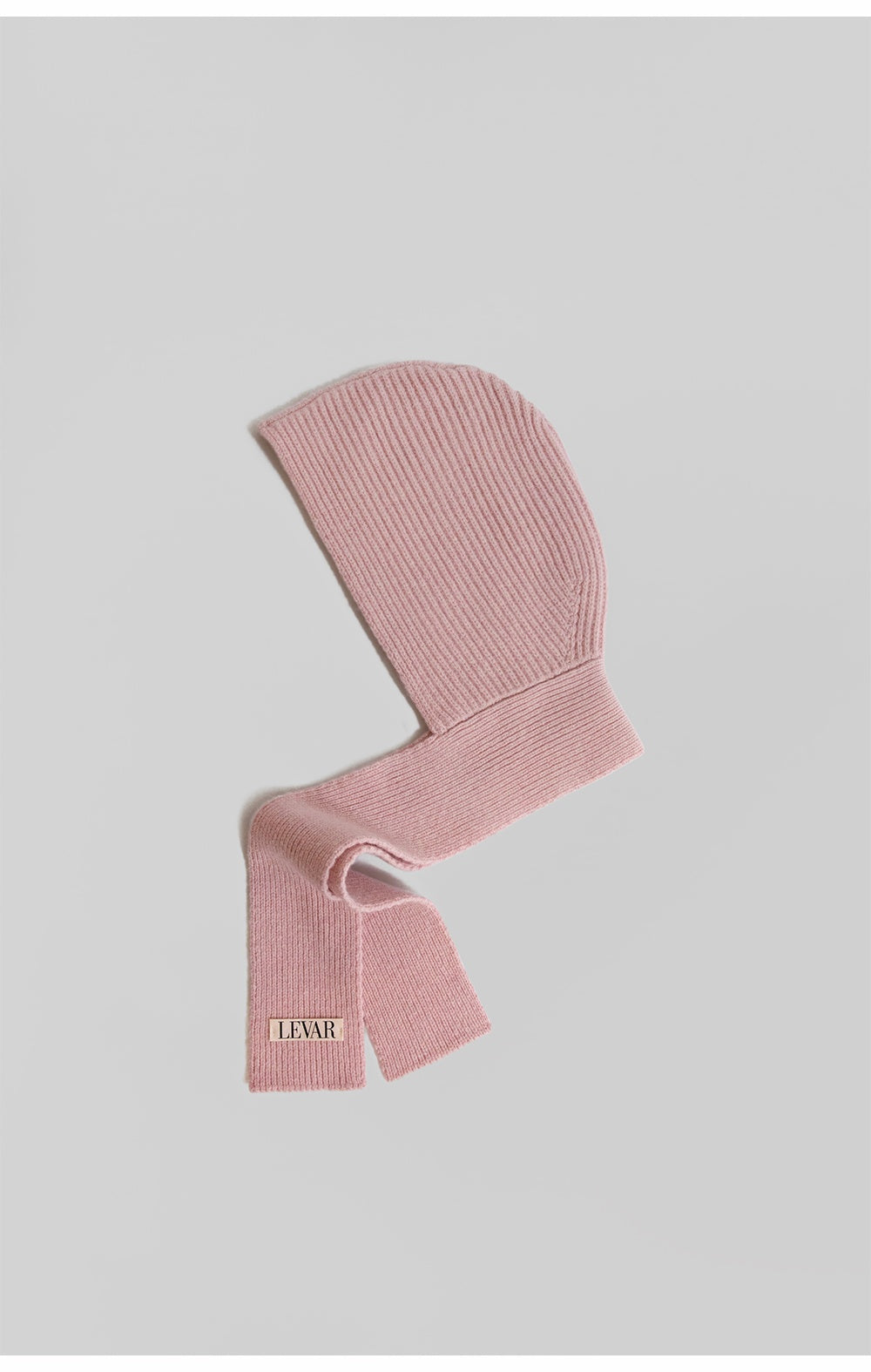 Faux Wool Knitted Balaclava Scarf Hat