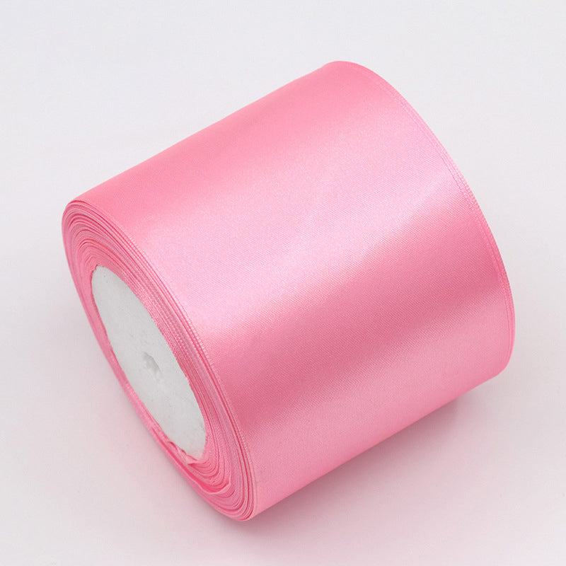 8CM Wide Silk Ribbon – Colored Ribbons for Wedding Supplies