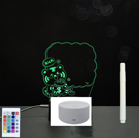 3D Acrylic Handwriting LED Message Board for Creative Decor