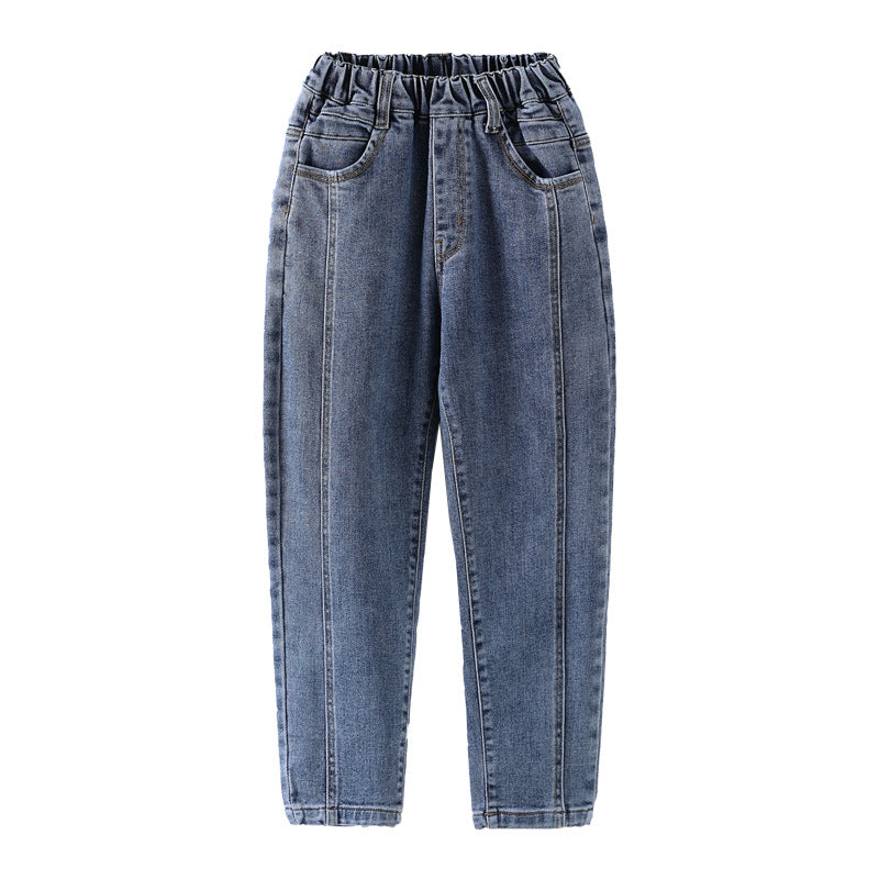 Children’s Spring & Autumn  Jeans – Lightweight Comfortable Casual Kids Wear