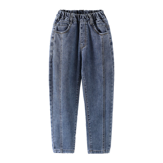 Children’s Spring & Autumn  Jeans – Lightweight Comfortable Casual Kids Wear