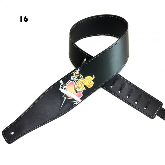 Buy Color Printing Folk Guitar Shoulder Strap Musical Accessory