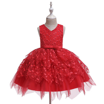 Baby Girls’ Dresses for Kindergarten Middle & Small Children
