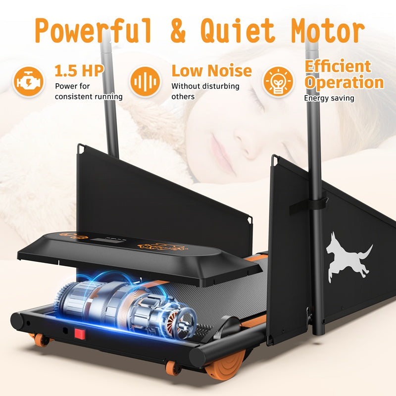 Small & Medium Dog Treadmill – Keep Pets Fit with Run & Walk