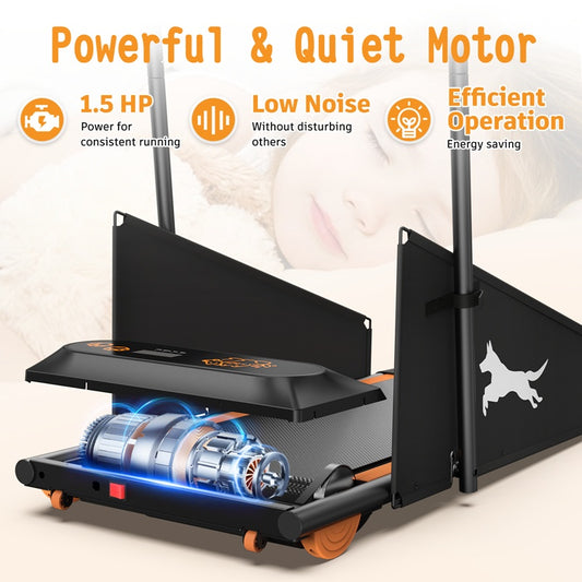 Small & Medium Dog Treadmill – Keep Pets Fit with Run & Walk