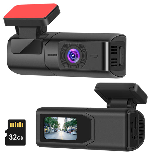 2K HD WiFi Front Dash Cam with Night Vision & Loop Recording