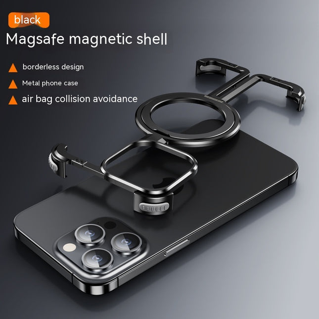 Buy Metal Airbag Anti-Fall Shockproof Phone Case Cover Online