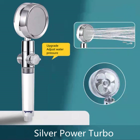Buy Shower Head Water Saving – 360° Rotating ABS Rain Nozzle