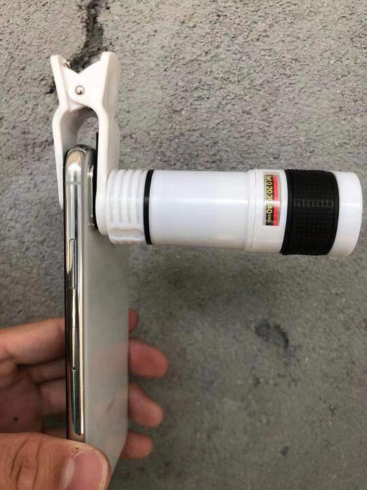 Zoom Clip-On Retractable Telescope Lens – Galaxy Mobile Camera