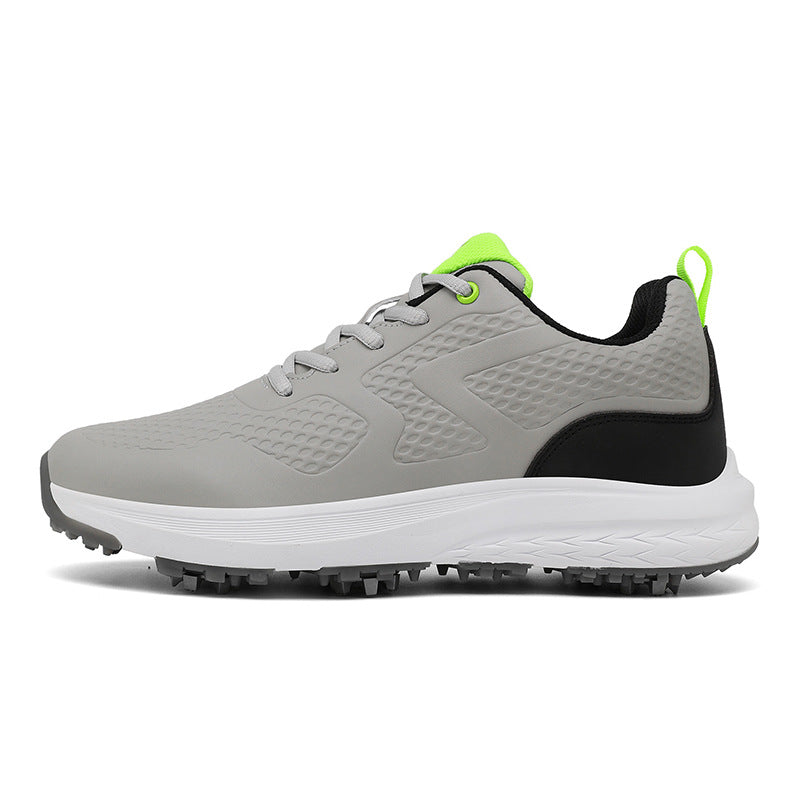 Men's Detachable Spikes Golf Shoes Anti-Slip and Durable