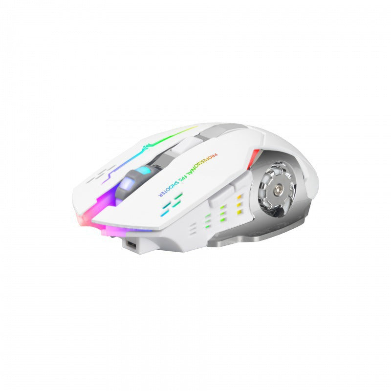 Rechargeable Dual Mode Silent Wireless Mouse Fast Charging