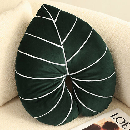 Buy Green Plant Pillow Home Philodendron for Modern Living