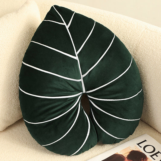Buy Green Plant Pillow Home Philodendron for Modern Living