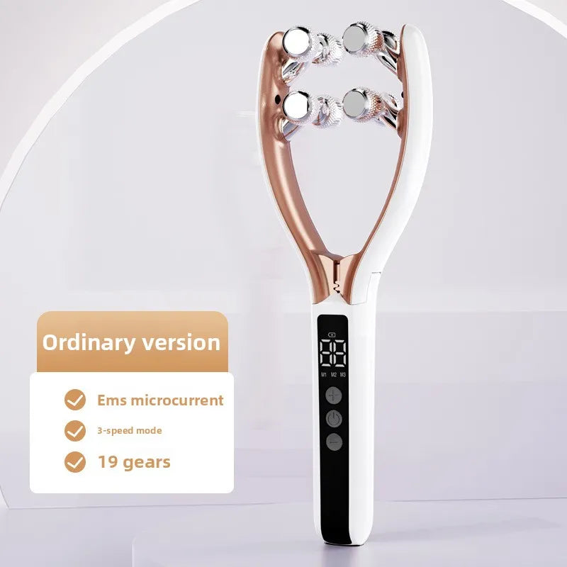 Electric Facial Massager with EMS Technology for Youthful Skin