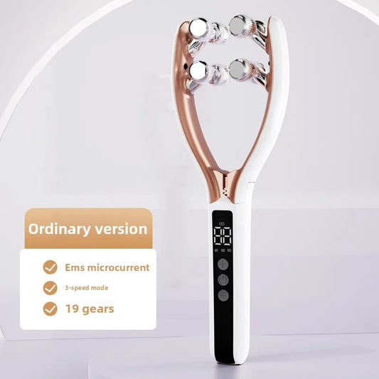 Electric Facial Massager with EMS Technology for Youthful Skin