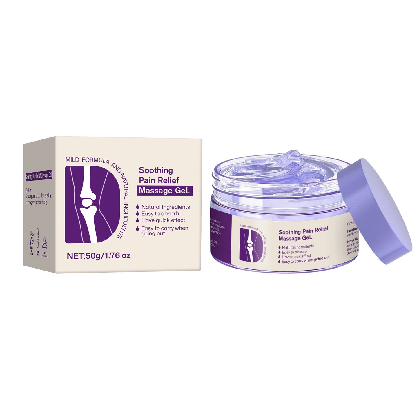 Soothing Joint Care Gel for Effective Pain Relief Use