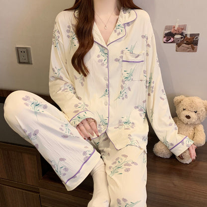Buy High-Value Korean-Style Wrinkled Fabric Women’s Suit Set