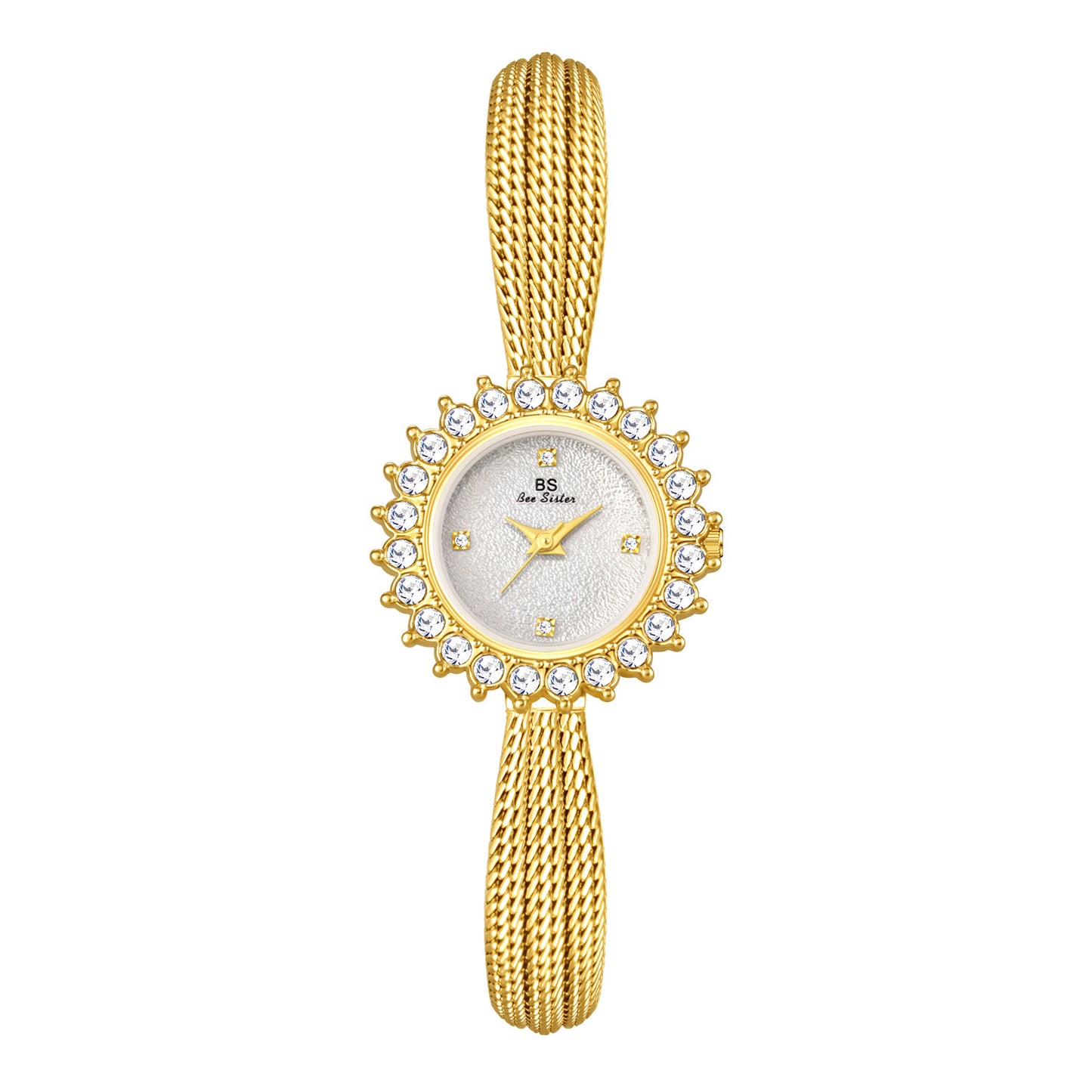 Light-Luxury Sun-Patterned Gesang Flower Watch for Women