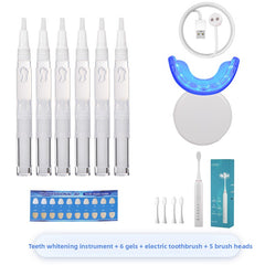 Wireless Whitener 6 Gel Electric Brush
