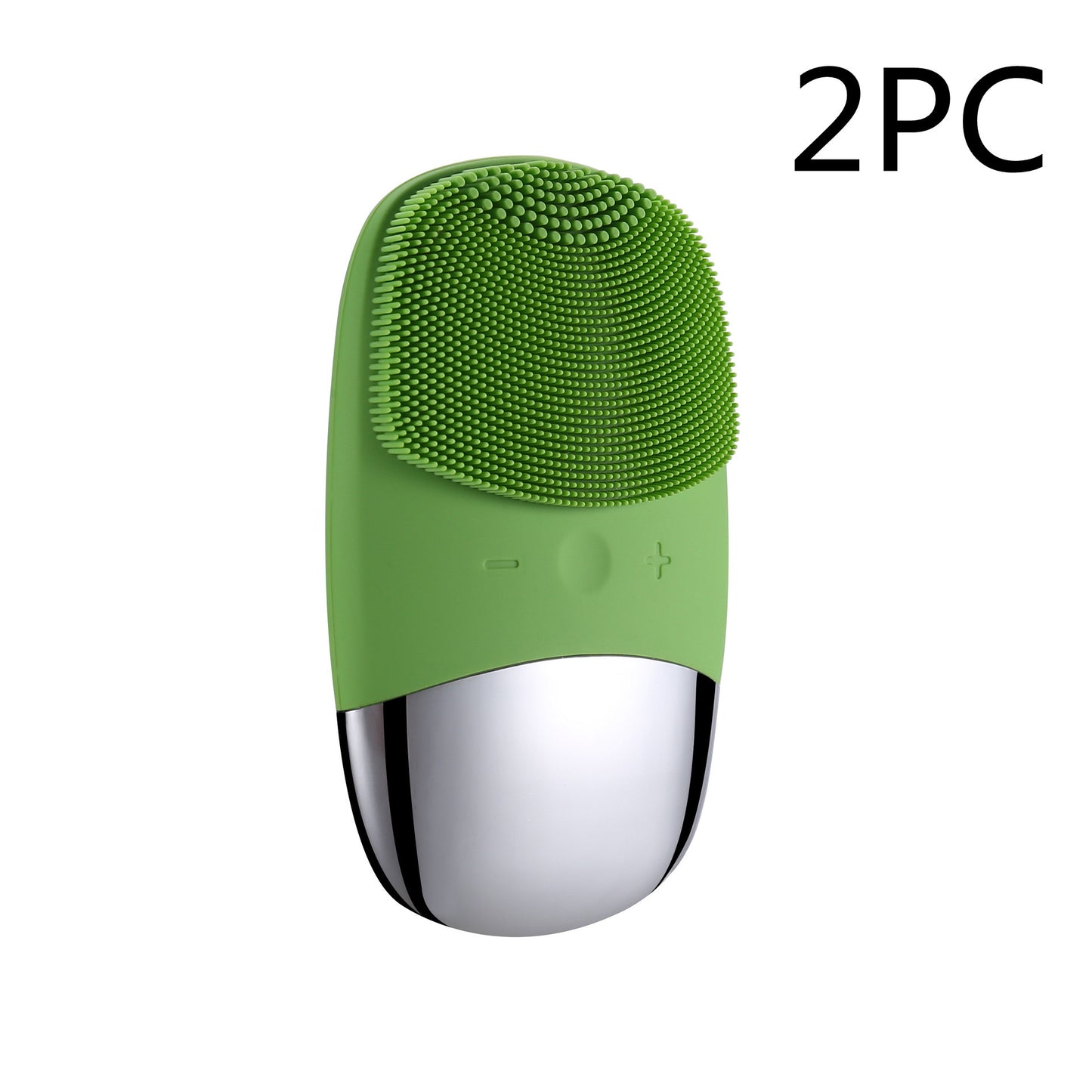 Electric Facial Cleansing Brush Silicone Skin Massager Tool