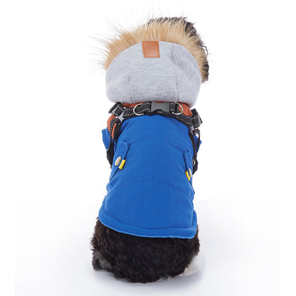 Winter Cashmere Pet Jacket Cozy and Warm Clothes for Pets
