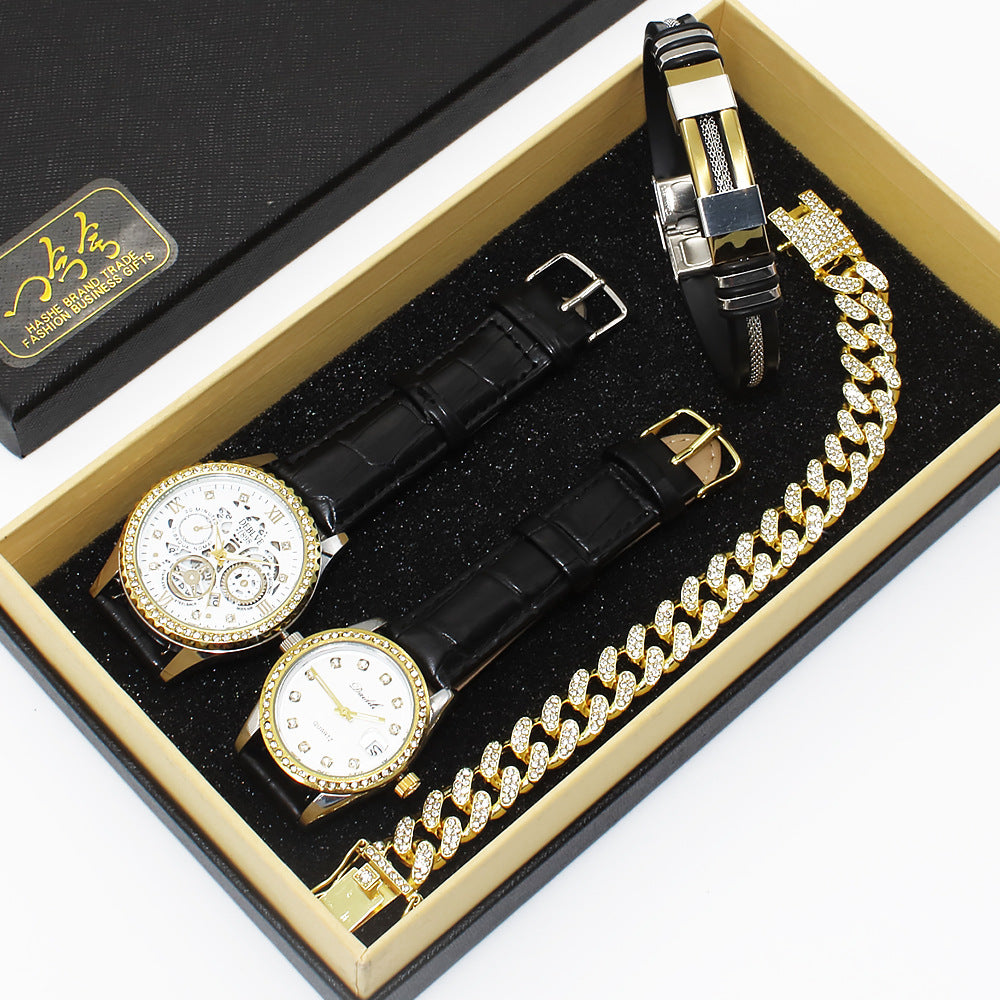 Couple Watch Set – Stylish Matching Watches for Him & Her