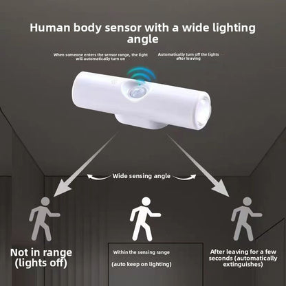 Outdoor Wall Light with Motion Sensor and Bright Design