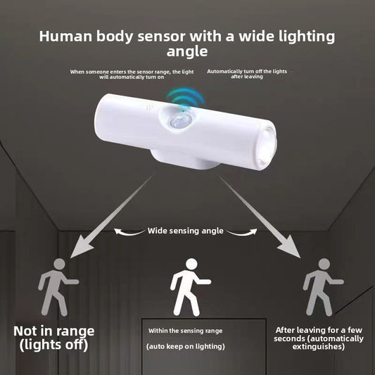 Outdoor Wall Light with Motion Sensor and Bright Design