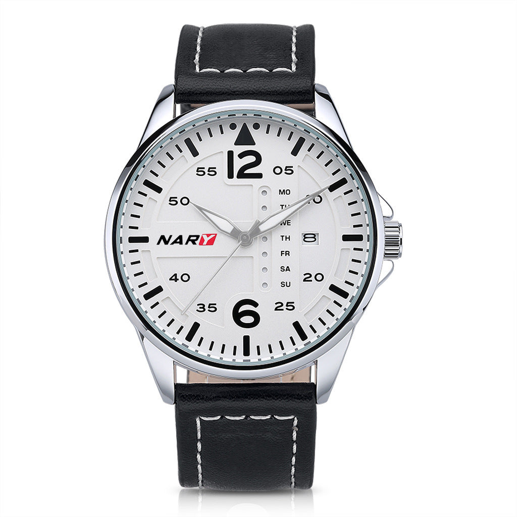 Buy Stylish Quartz Watch with Sophisticated Dial for Men