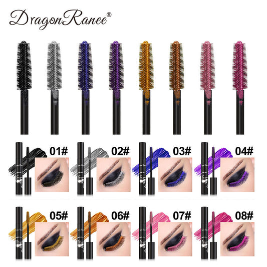 Colorful Waterproof Mascara Bold Lash Makeup Daily Wear Use
