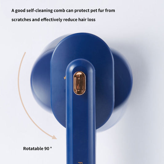 Pet Comb Cat & Dog Hair Remover – Self-Cleaning Grooming Tool