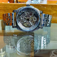 Silver Steel White