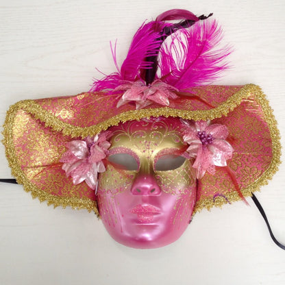 Feather Ball Mask