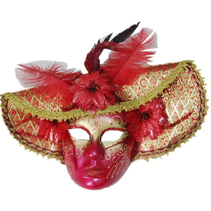 Feather Ball Mask