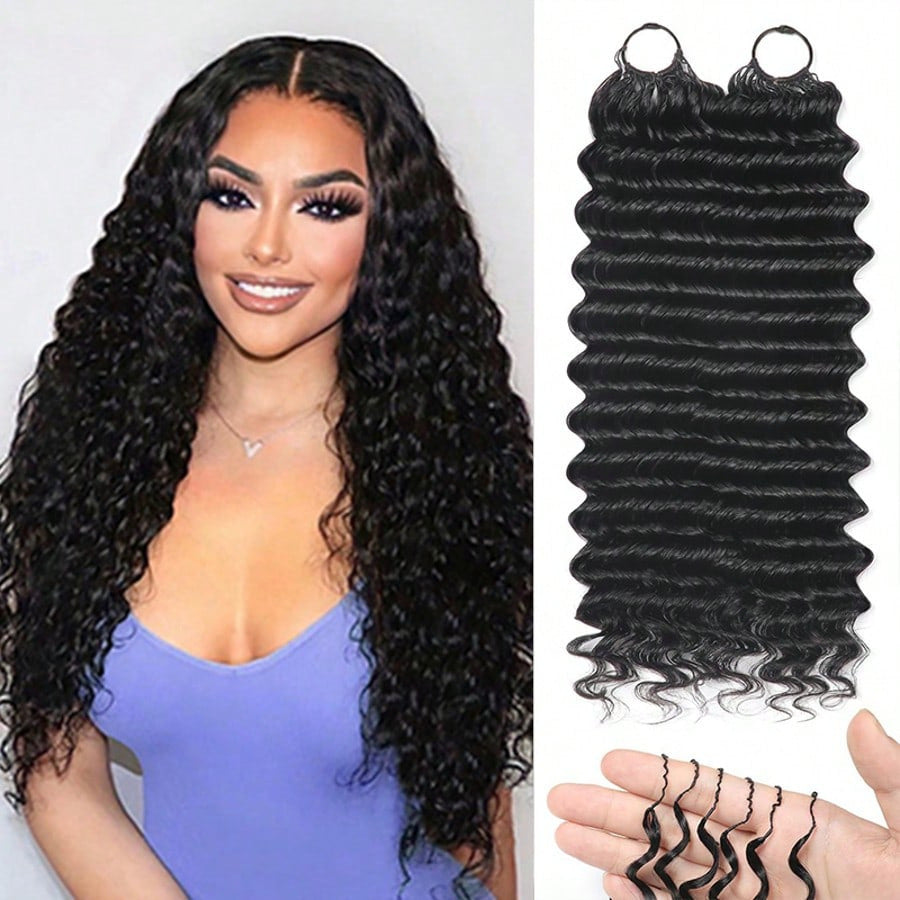 Feather Crochet Human Hair Braiding Extensions