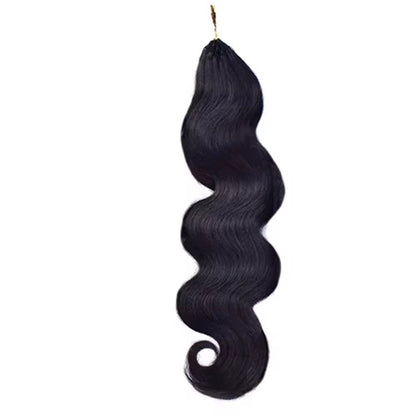 Feather Crochet Human Hair Braiding Extensions