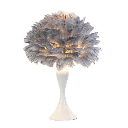 Feather Table Lamp