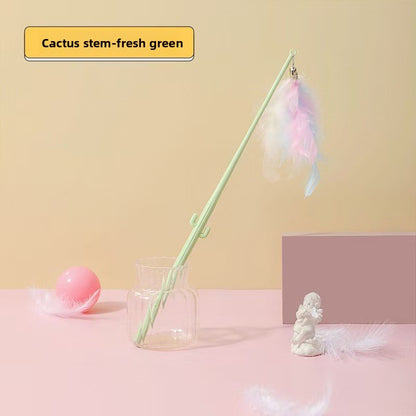 Feather Teaser Stick for Cats