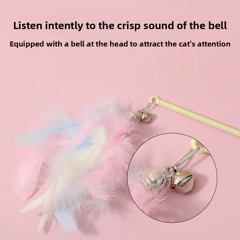 Feather Teaser Stick for Cats